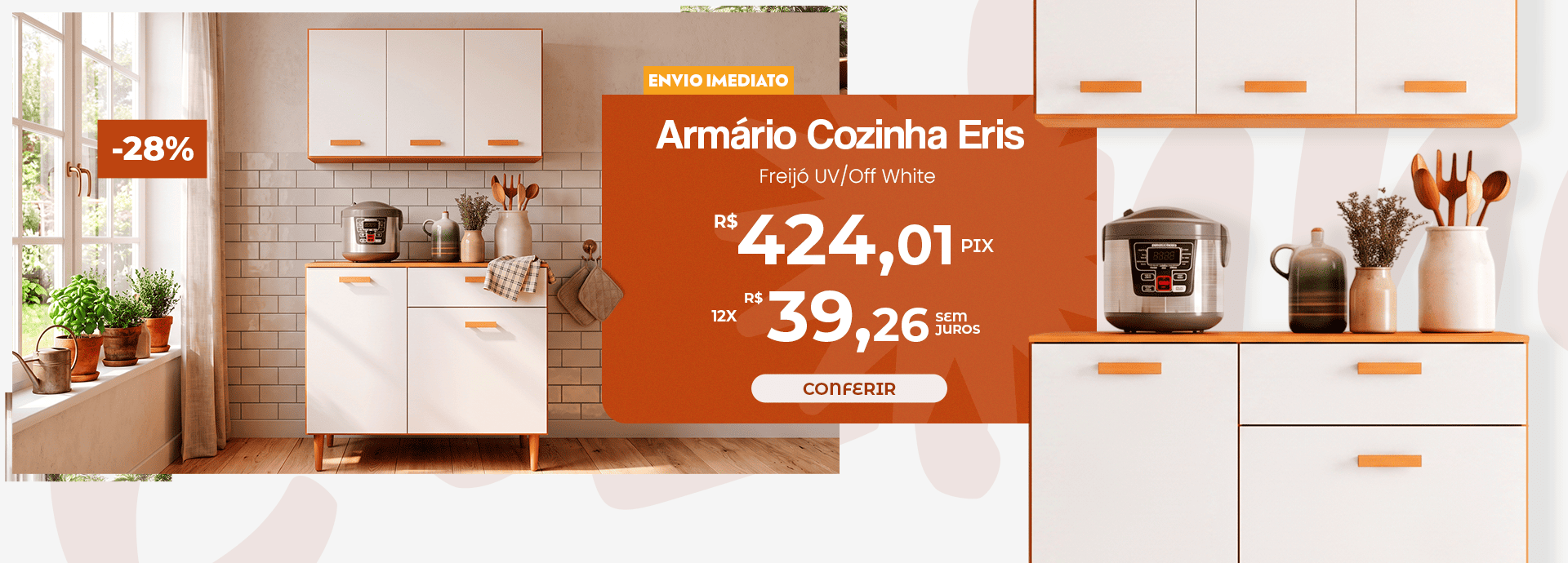 Mês do Cliente - Armário Cozinha Eris