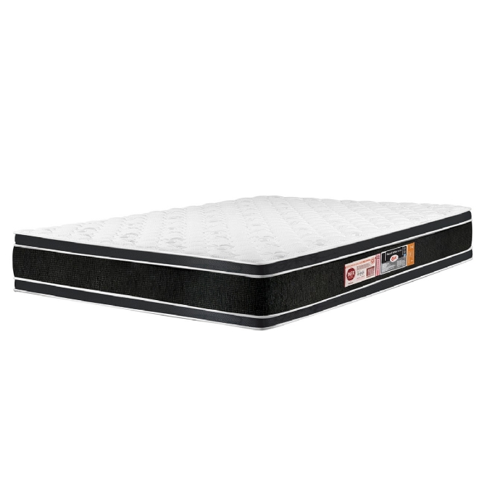 Colchão Queen Double Face Black & White Air D33 158x198x27cm - Castor