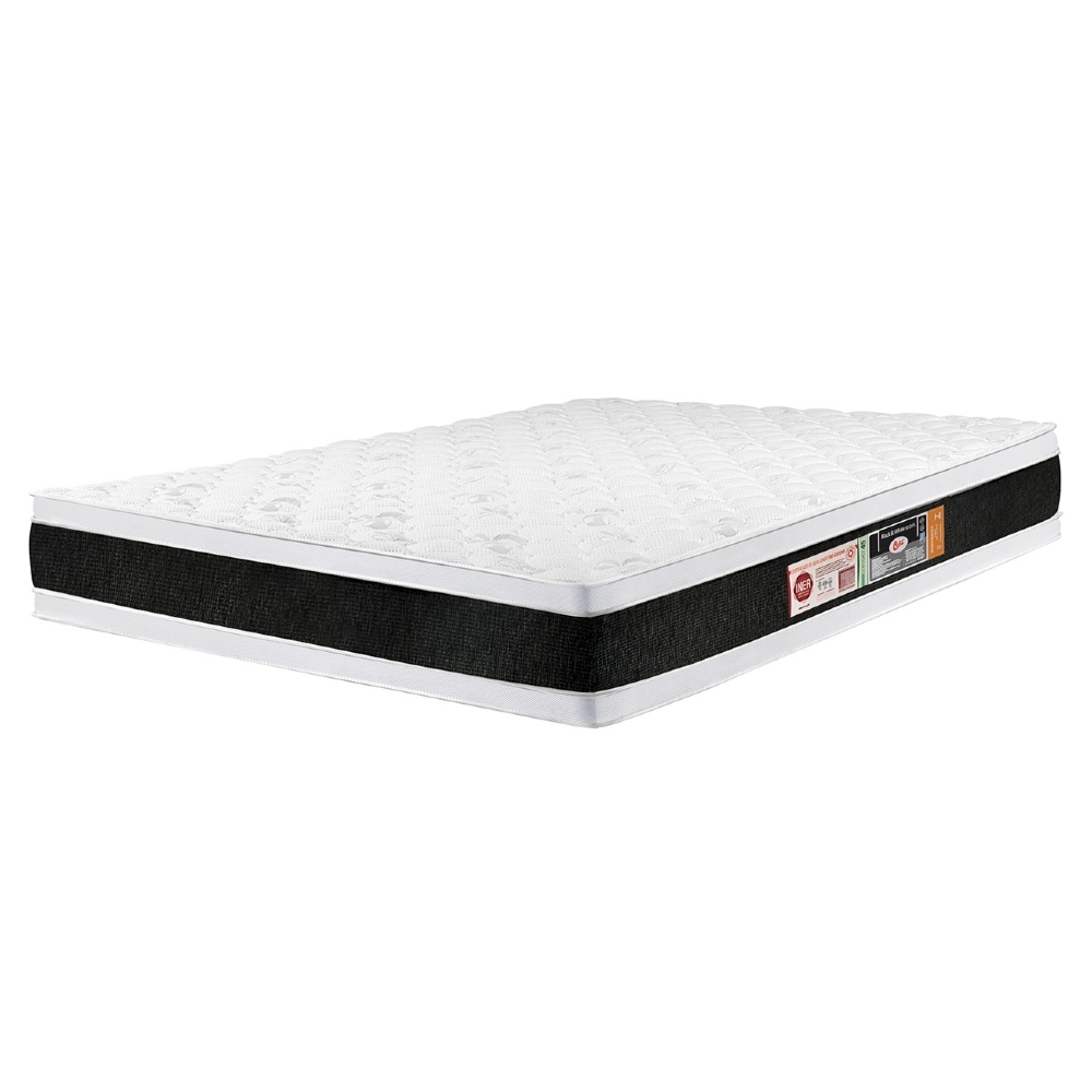Colchão King Double Face Black & White Air D45 193x203x27cm - Castor
