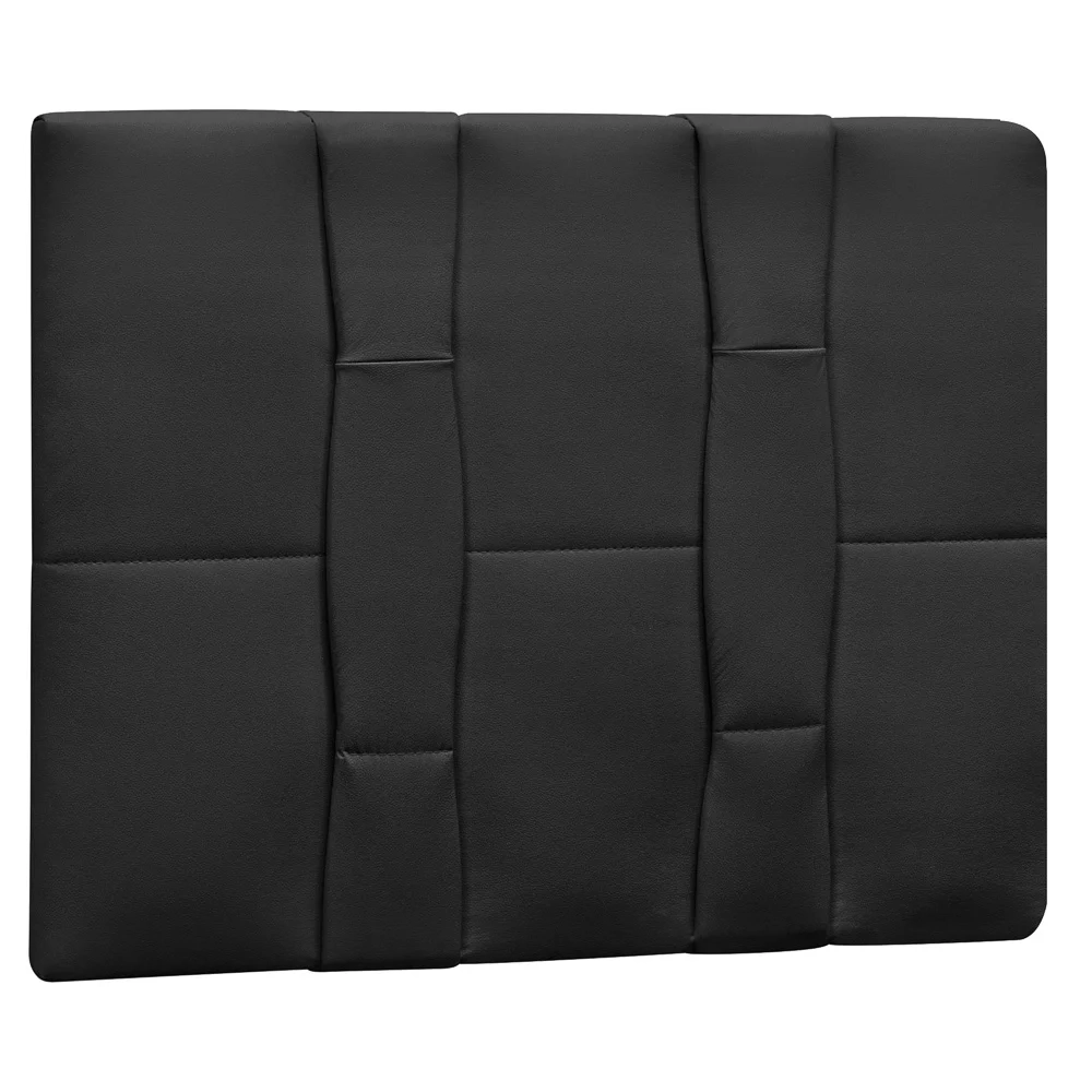 Cabeceira Painel Cama Box Solteiro 90cm Carla Corano D05 Preto - Mpozenato