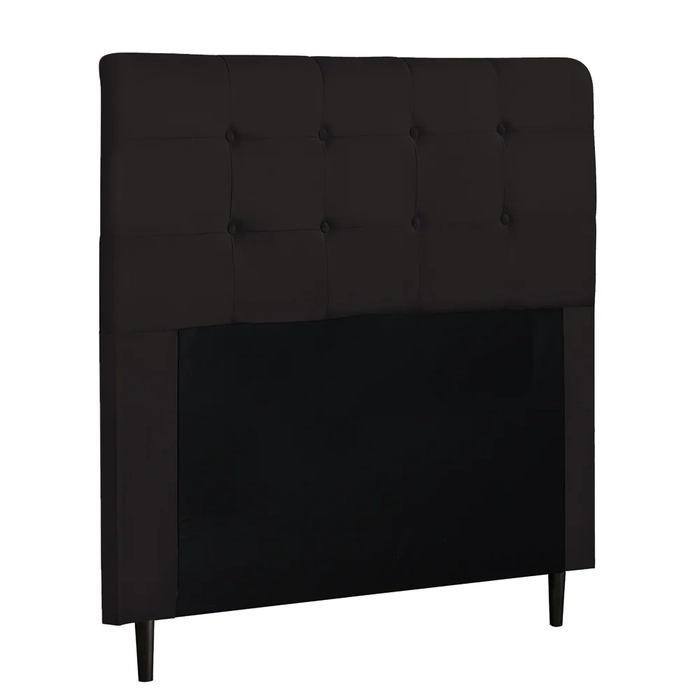 Cabeceira Cama Box Casal Queen 160cm Luna I02 Suede Marrom - Mpozenato