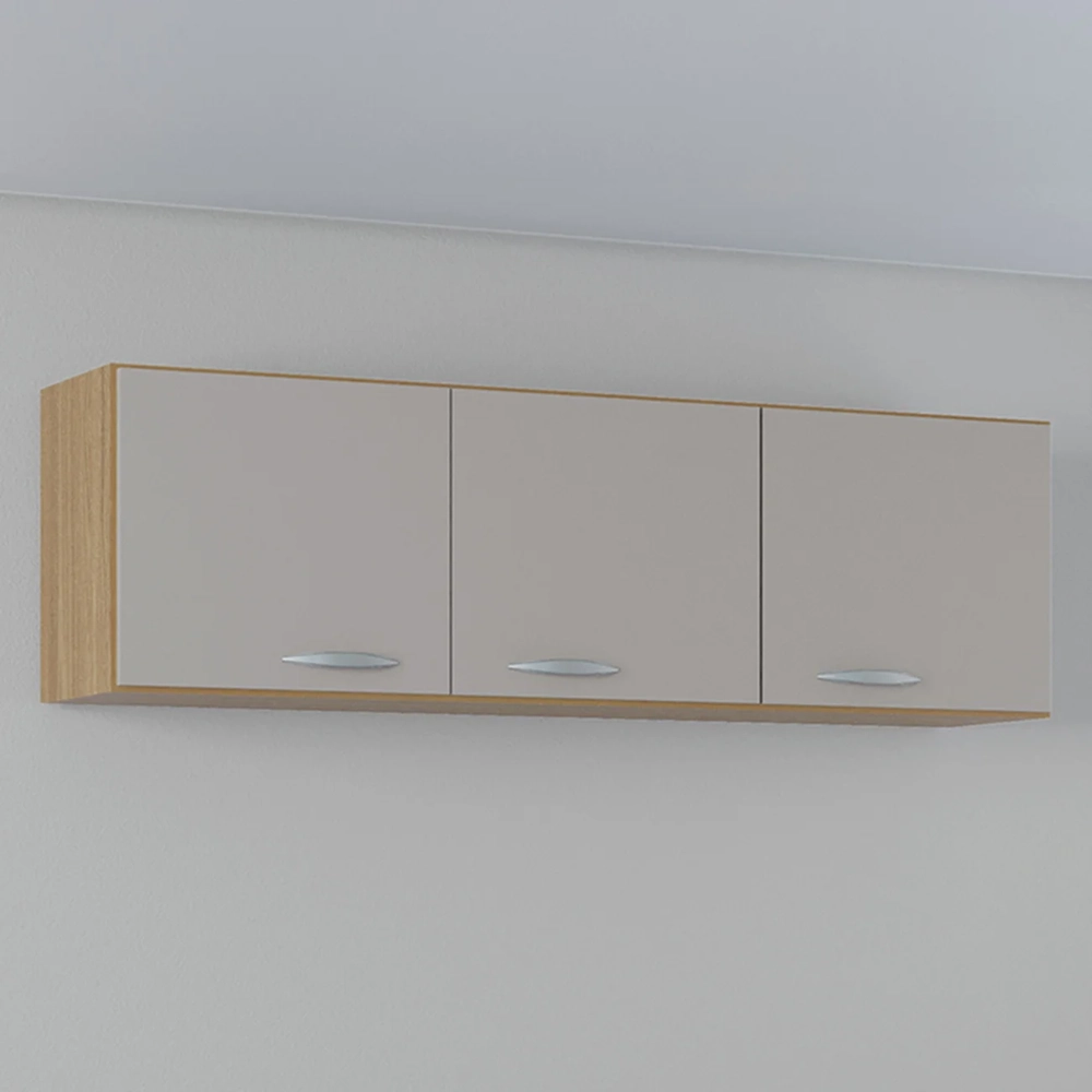 Armário de Cozinha Aéreo 120cm Classic Damasco/Off Z46 - Mpozenato