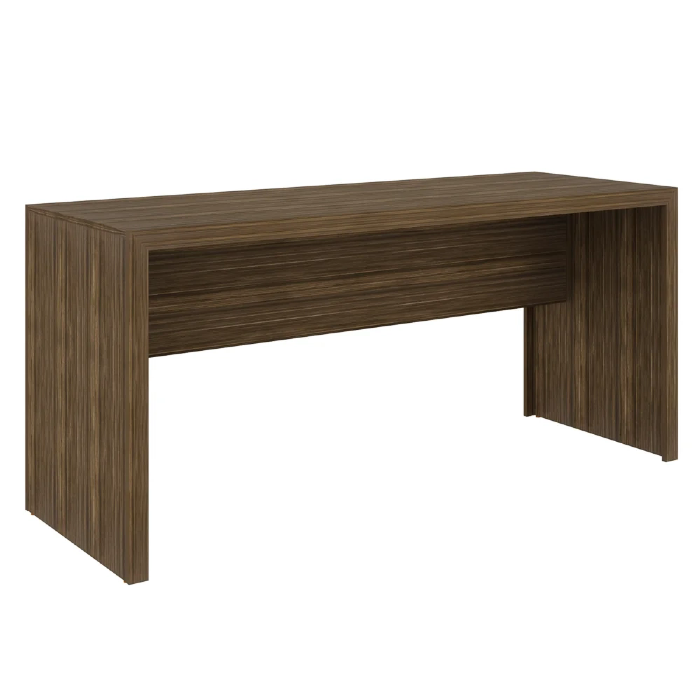 Mesa para Home Office de 163 cm de Largura ME4109 Nogal  Tecno Mobili