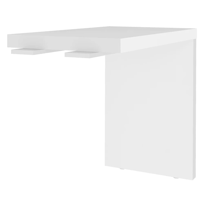 Mesa de Apoio Lateral 89cm Tamburato Corp A06 Branco - Mpozenato