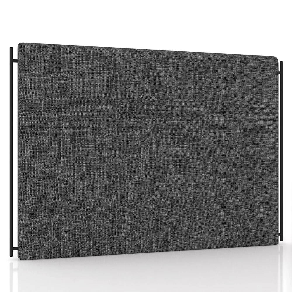 Cabeceira Cama Box Casal 140cm Oscar Z37 Linho Cinza Escuro - Mpozenato