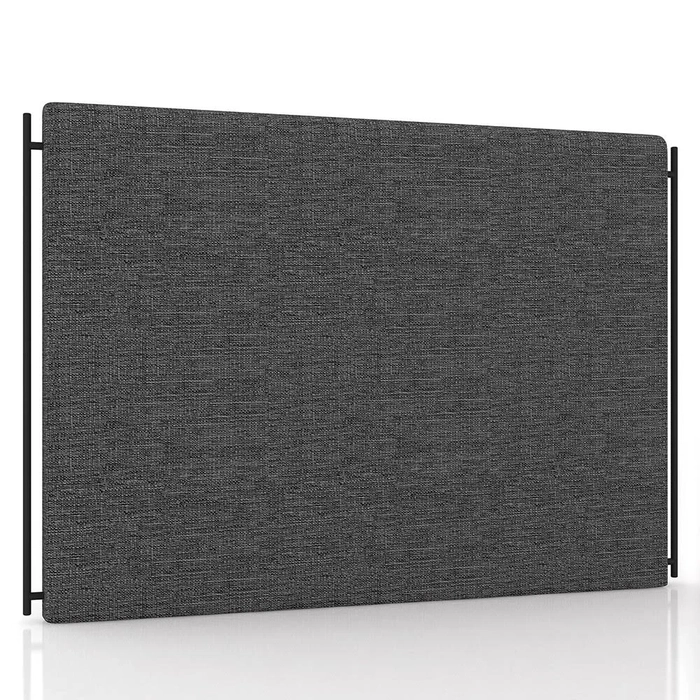 Cabeceira Cama Box Casal King 195cm Oscar Z37 Linho Cinza Escuro - Mpozenato