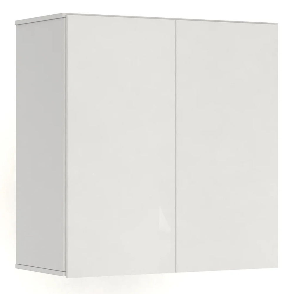 Armário de Cozinha Aéreo 2 Portas 67cm Italy Branco - EJ Móveis