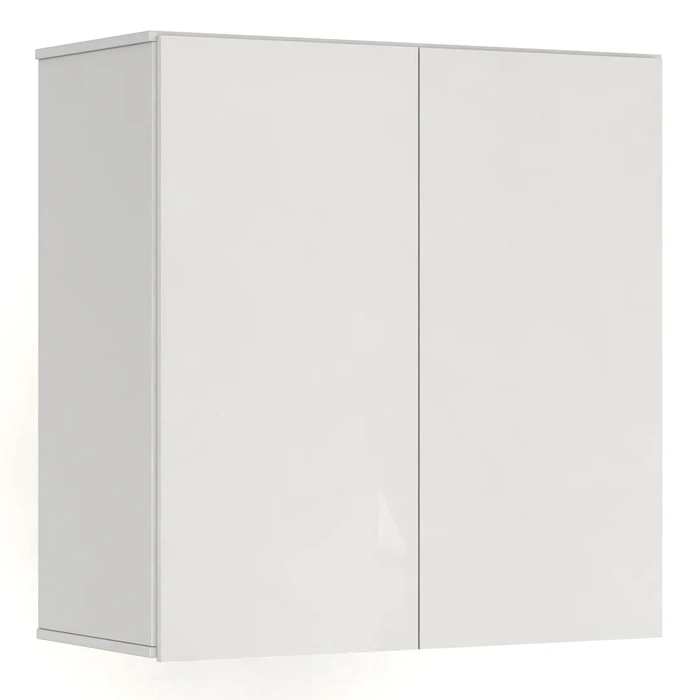 Armário de Cozinha Aéreo 2 Portas 67cm Italy Branco - EJ Móveis