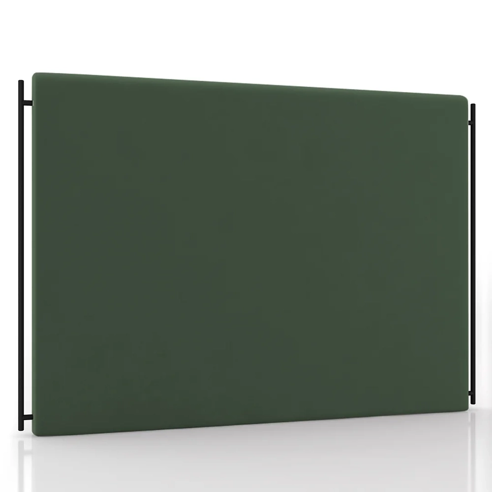 Cabeceira Cama Box Casal 140cm Oscar Z37 Veludo Verde - Mpozenato