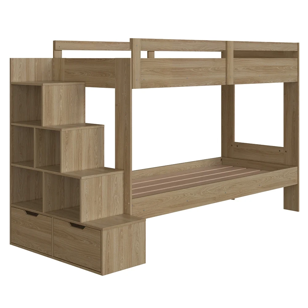 Beliche Infantil Com Escada Nichos e Gavetas Infix C06 Aveiro - Mpozenato