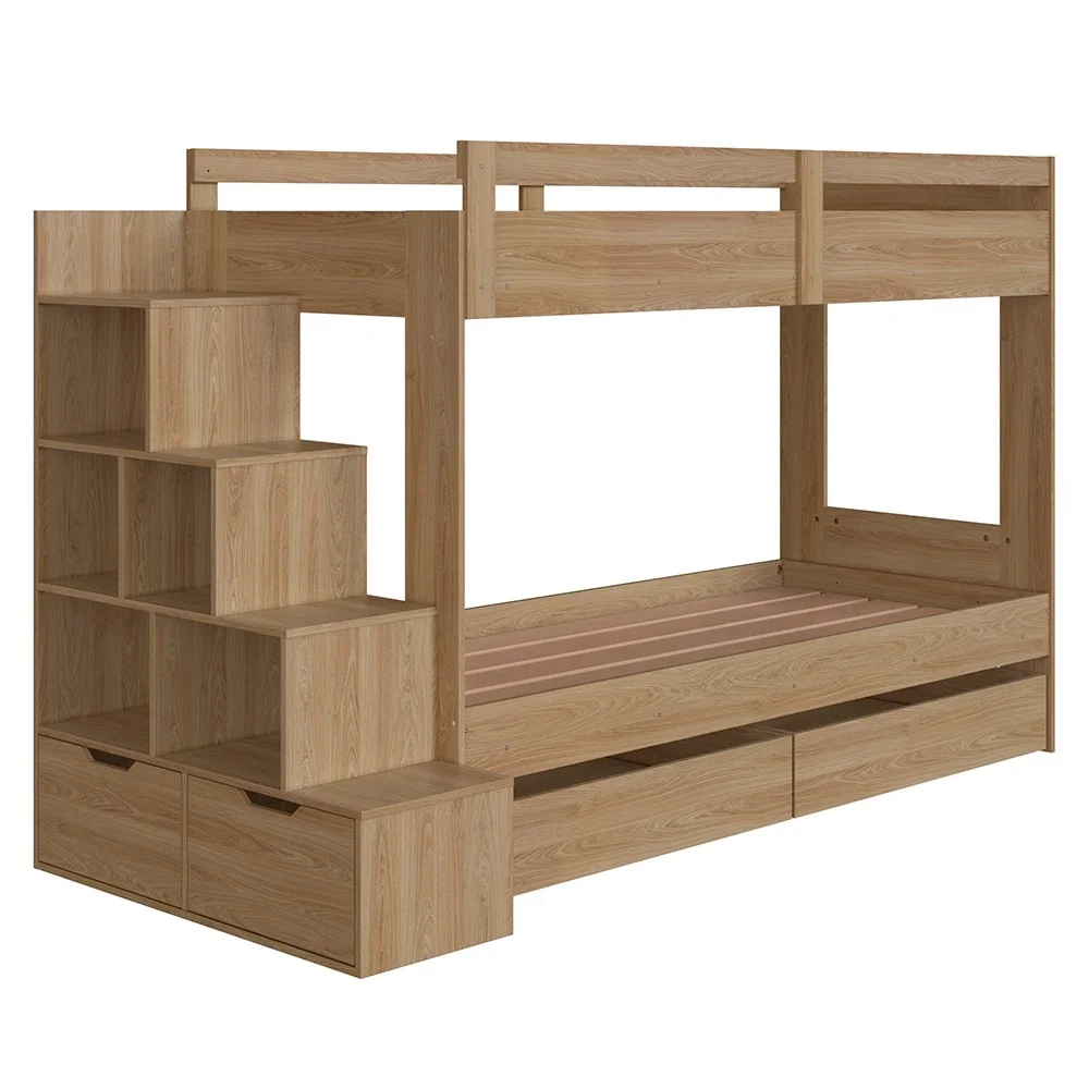 Beliche Infantil Com Escada e 4 Gavetas Infix C06 Aveiro - Mpozenato