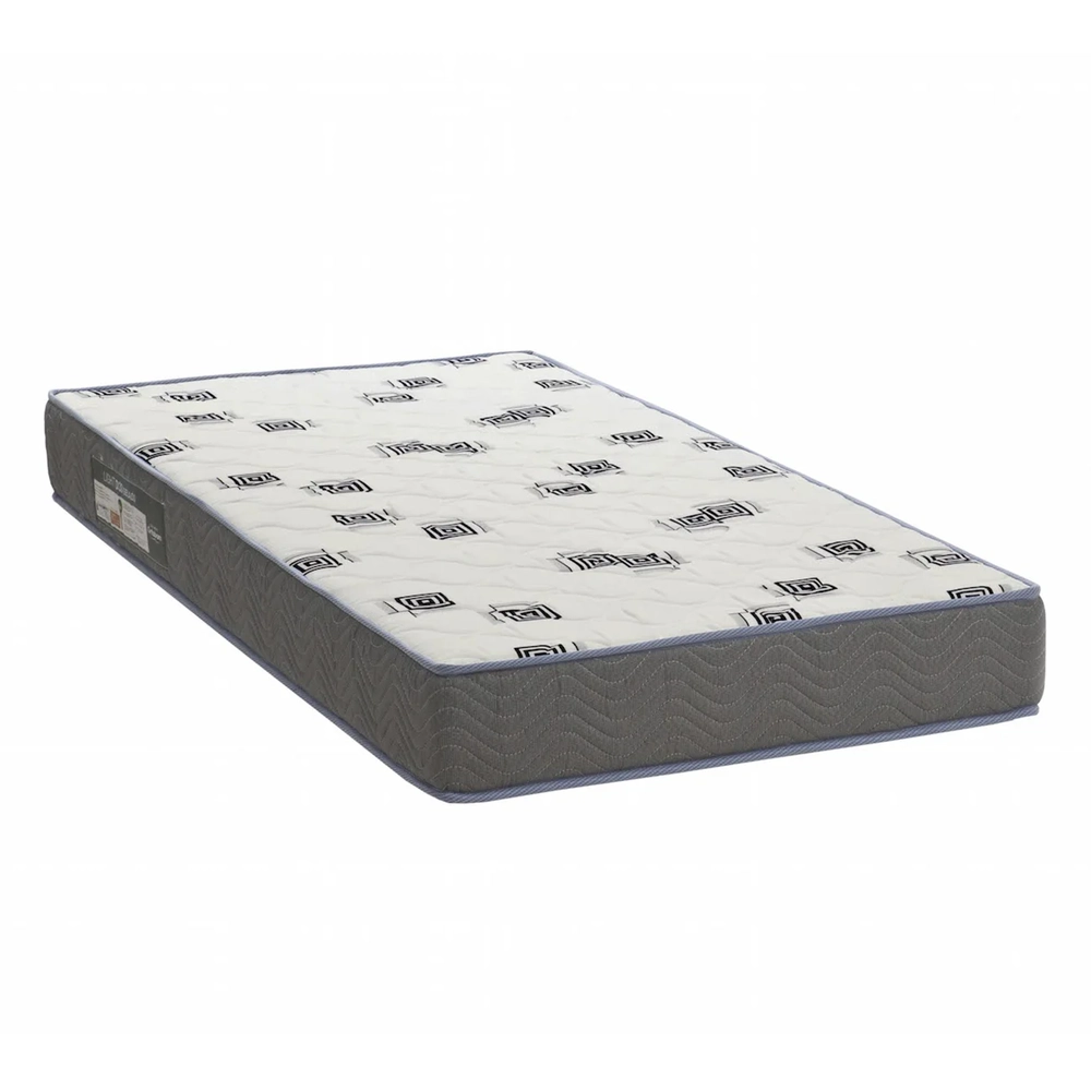 Colchão Solteiro Light Bordado Espuma D33 Selada 88x188x17cm - Ortobom