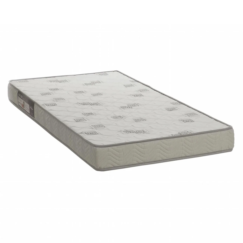 Colchão Solteiro Light Liso Espuma D23 Viscopoli 88x188x12cm - Ortobom