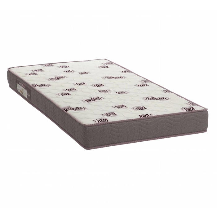 Colchão Solteiro Light Bordado Espuma D28 Selada 78x188x14cm - Ortobom