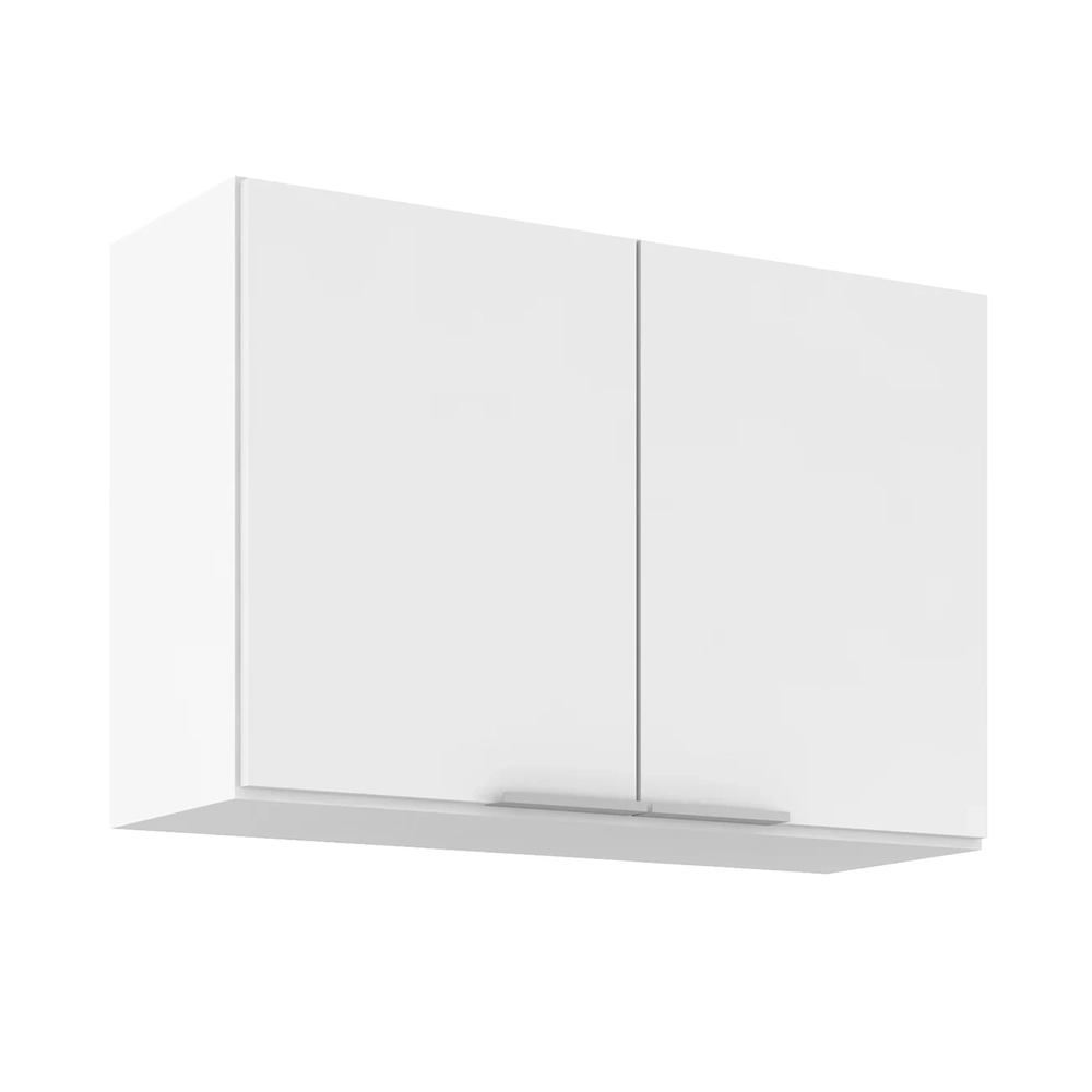 Armário de Cozinha Aéreo 80cm Pérola Z34 Branco             - Mpozenato