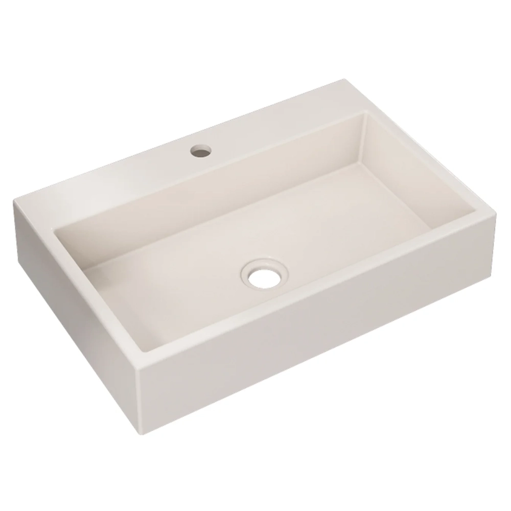 Cuba Pia de Apoio Para Banheiro Retangular 55cm Ivy C08 Bege - Mpozenato