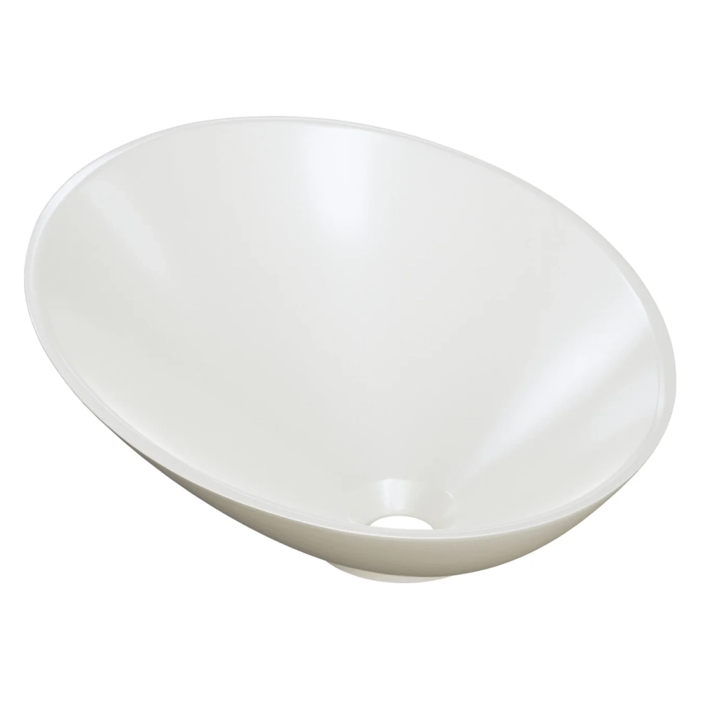 Cuba Pia Para Banheiro Meia Lua 39cm Thaís C08 Bege - Mpozenato