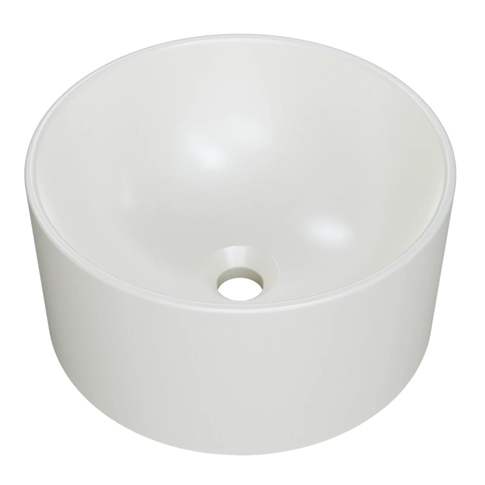 Cuba Pia Para Banheiro Redonda 30cm Celine C08 Bege - Mpozenato