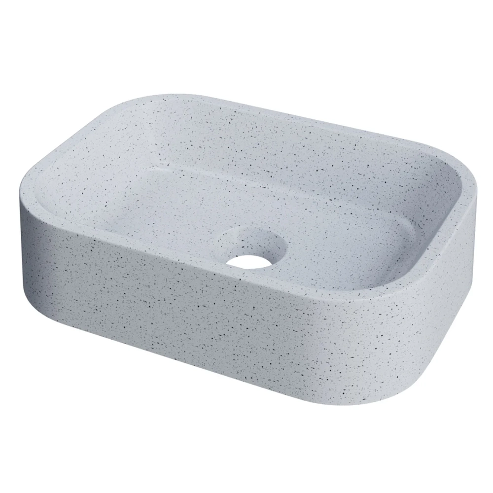 Cuba Pia Para Banheiro Retangular 38cm Dalila C08 Branco Granit - Mpozenato