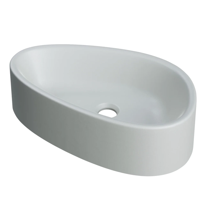 Cuba Pia Para Banheiro Gota 43cm Maitê C08 Cinza - Mpozenato