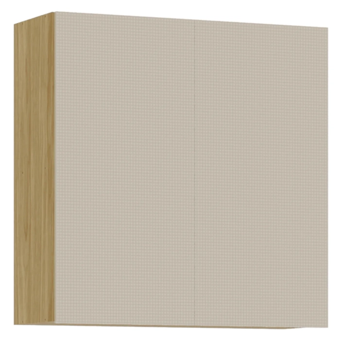 Armário de Cozinha Aéreo 2 Portas 80cm Minsk Freijó/Soft Z06 - Mpozenato