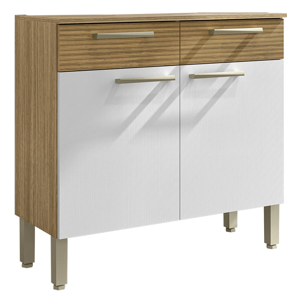 Balcão de Cozinha Com Tampo 91cm Vivian Freijó/Supremo Z06 - Mpozenato