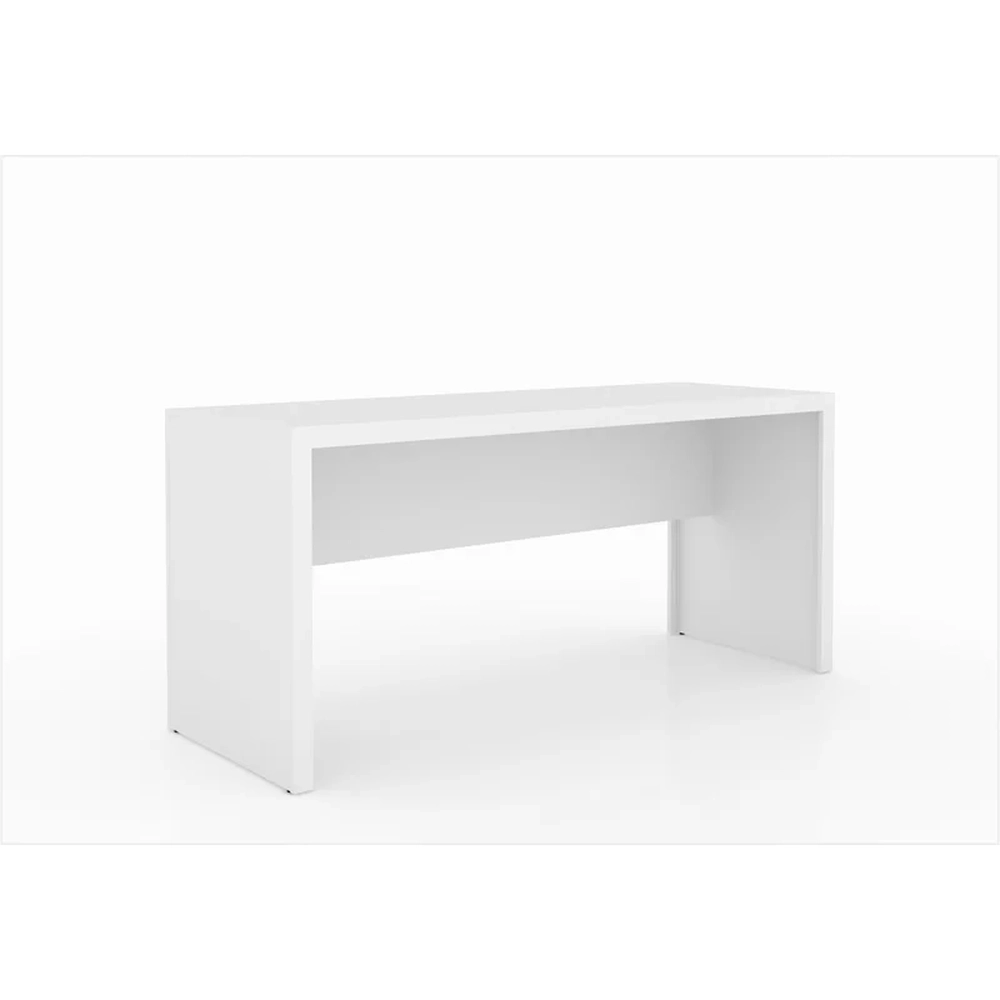 Mesa para Home Office de 163 cm de Largura ME4109 Branco - Tecno Mobili