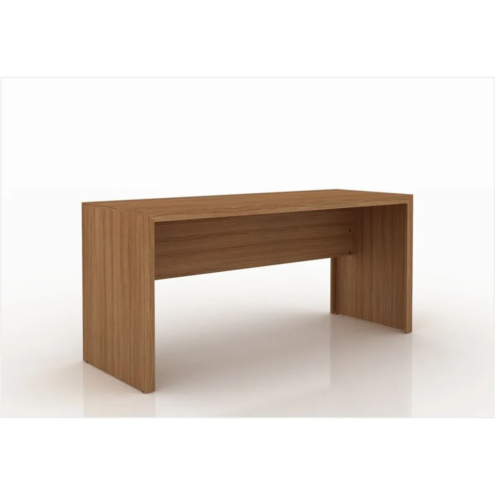 Mesa para Home Office de 163 cm de Largura ME4109 Amendoa - Tecno Mobili