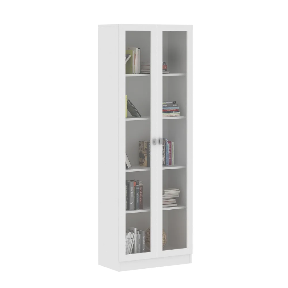 Armário com 04 prateleiras para Home Office ME4115 Branco - Tecno Mobili