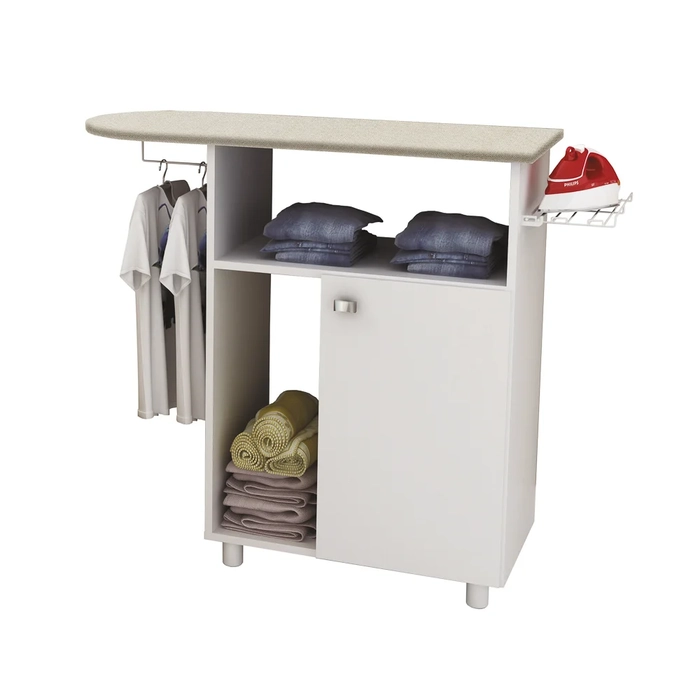 Balcão Tábua de Passar 01 Porta TP3010 Branco - Tecno Mobili