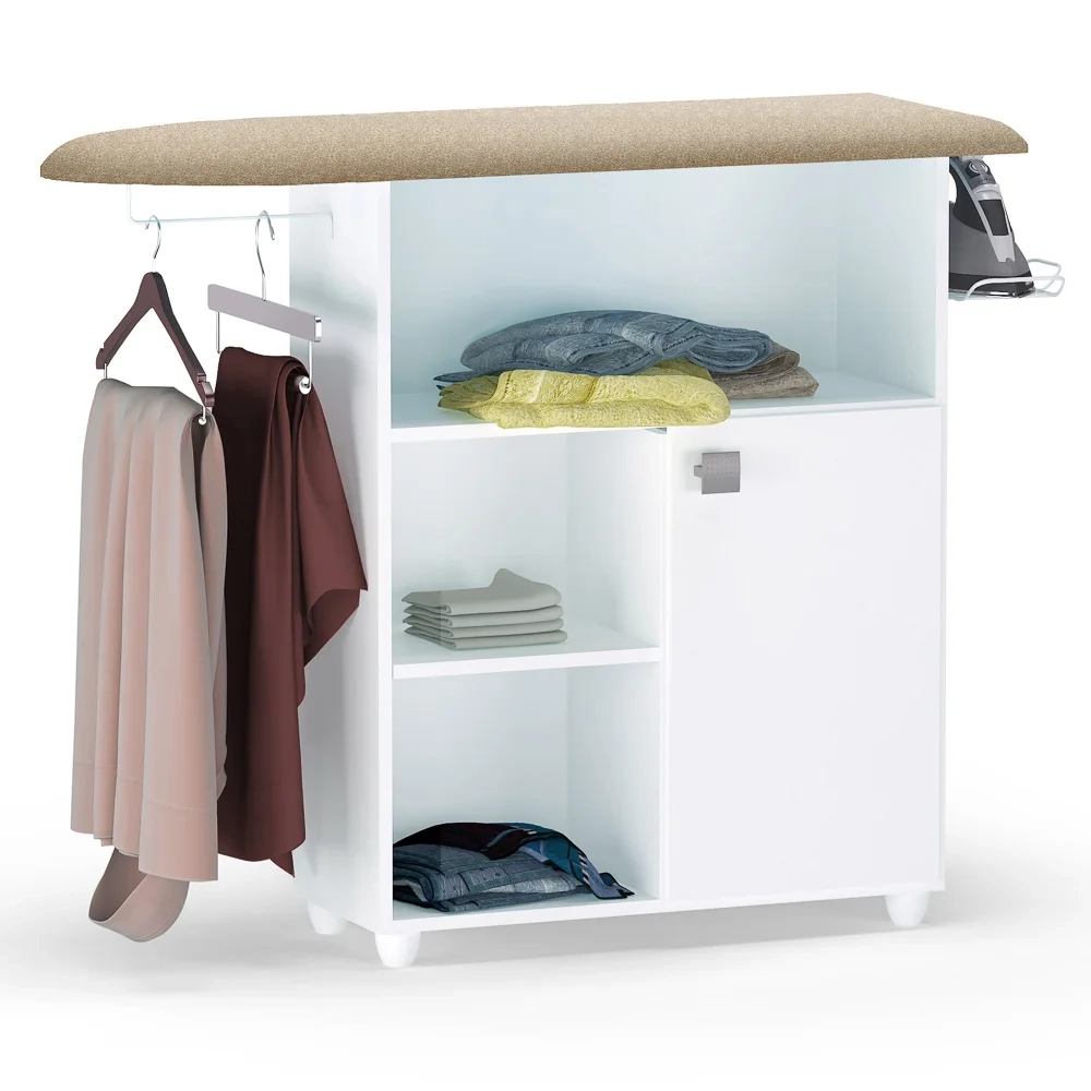 Balcão tábua de Passar Roupa Mariana Branco     - AJL Móveis