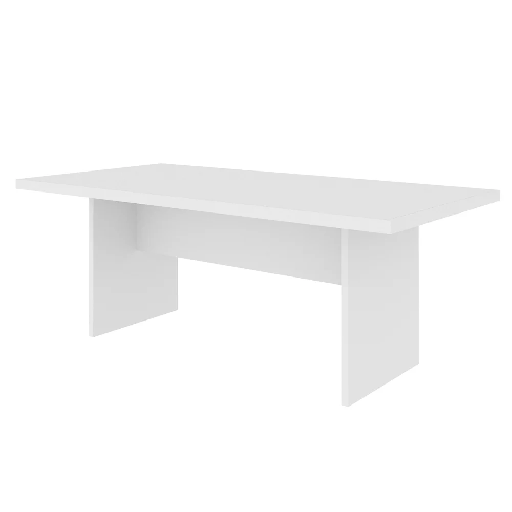 Mesa Escritório Reunião 200x71x100 cm ME4119 Branco - Tecno Mobili