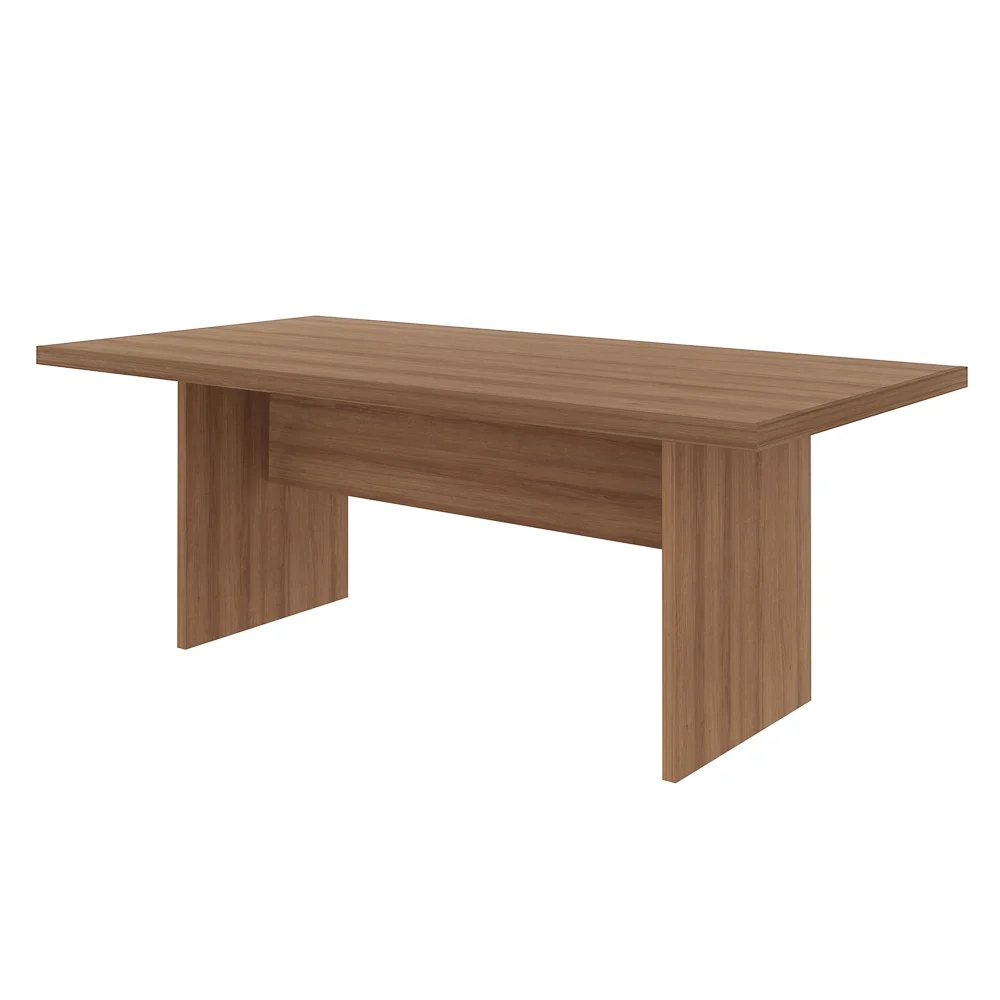 Mesa Escritório Reunião 200x71x100 cm ME4119 Amêndoa - Tecno Mobili
