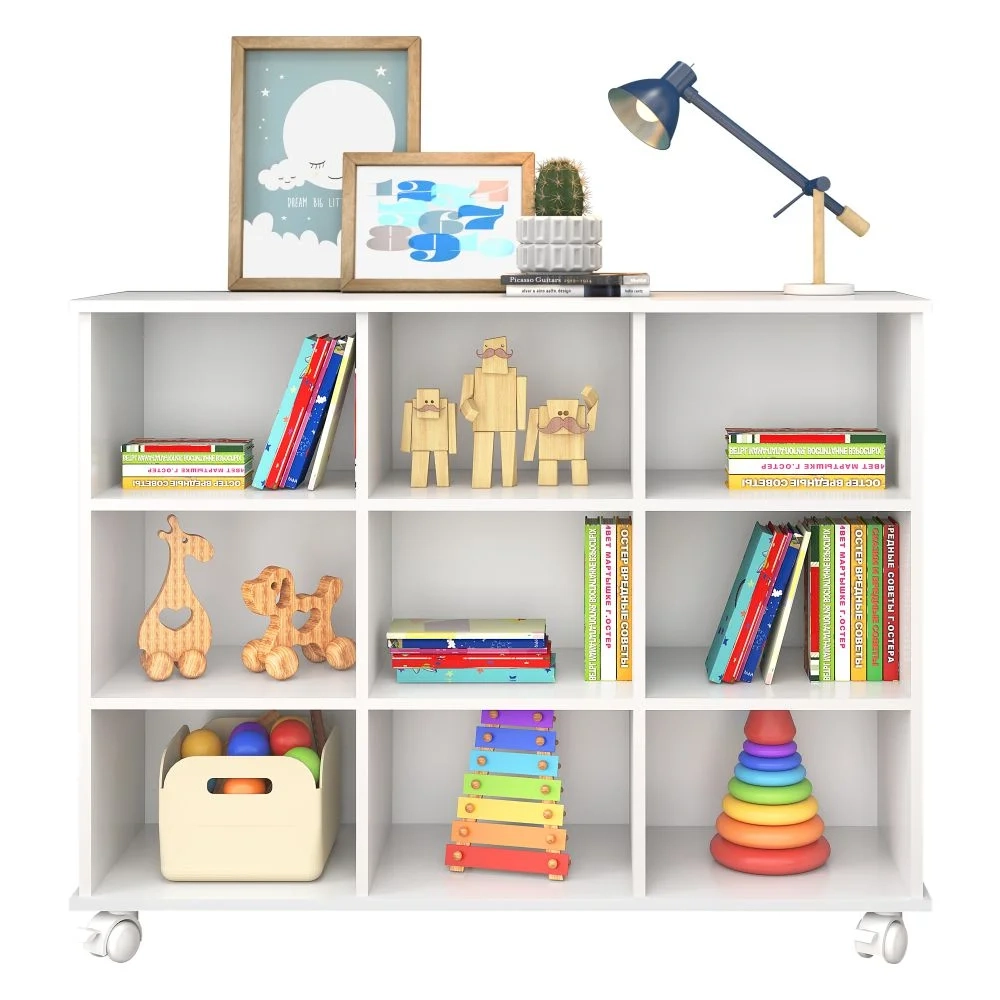 Nicho Organizador com Rodízios Branco - Qmovi