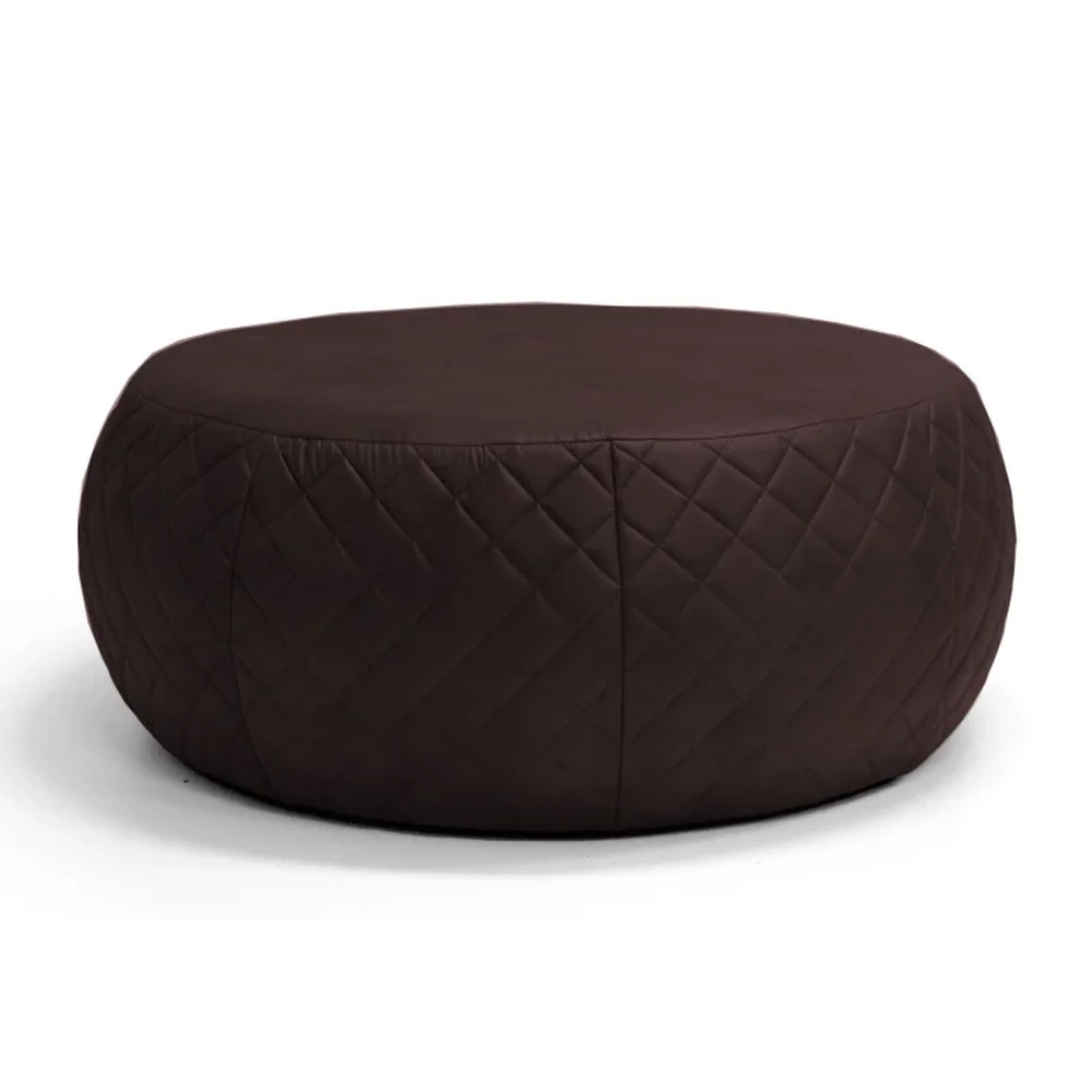 Puff Decorativo Golf 105cm Tressê C34 Sintético Marrom - Domi