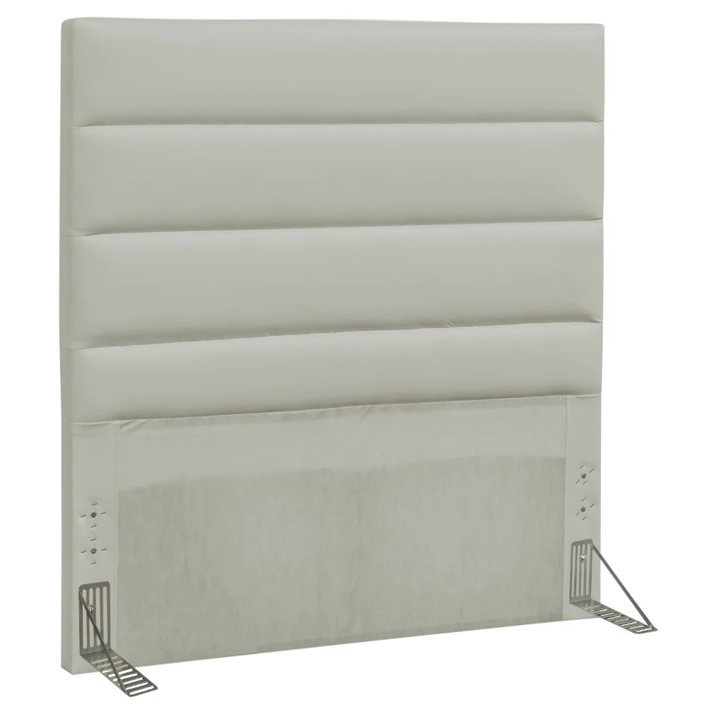 Cabeceira Solteiro 90cm Greta Sintético Bege Z51 - Mpozenato