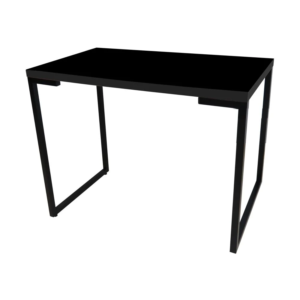 Mesa Para Computador Escrivaninha Porto 120cm Z34 Preto - Mpozenato
