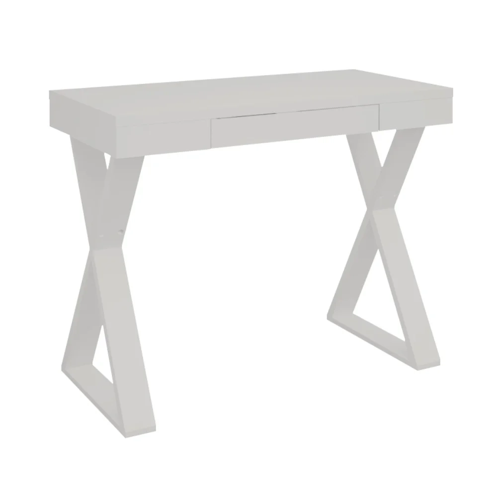 Mesa para Computador Escrivaninha Veneza Web Branco - Artany