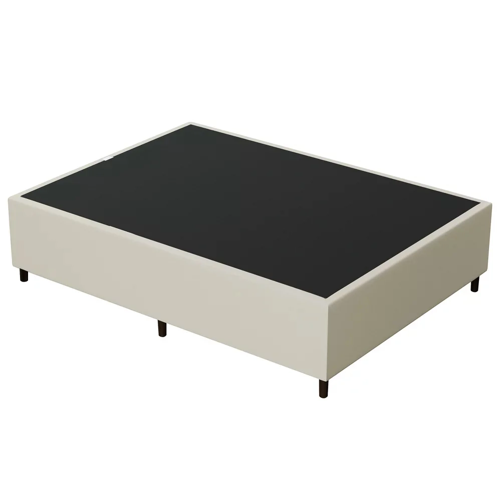 Base para Cama Box Casal 138x188cm Hit Z04 Sintético Bege - Mpozenato