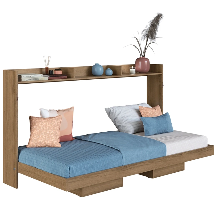 Cama Solteiro Infantil Articulação Horizontal Isis Mel A05  - Mpozenato