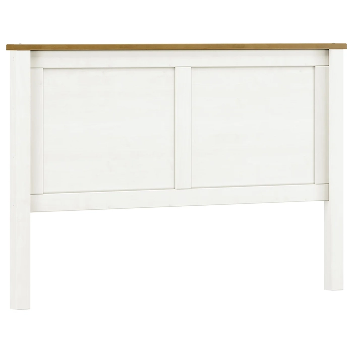 Cabeceira Cama Box Casal Queen 160cm Lázio Branco/Freijó F07 - Mpozenato