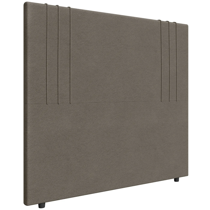Cabeceira Cama Box Queen 160cm Estofada Rama Linho Mescla Z04 - Mpozenato