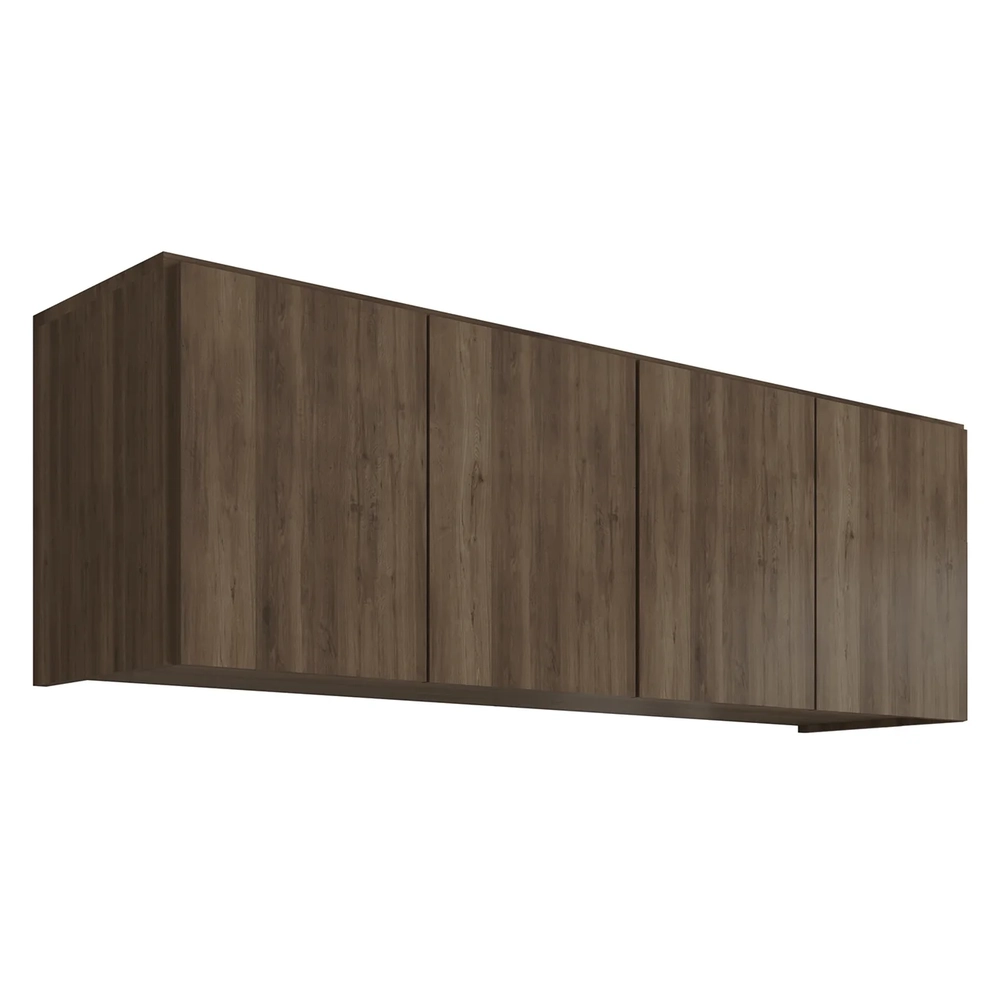 Armário Aéreo Multiuso Lavanderia 118cm Monna Freijó Z34  - Mpozenato