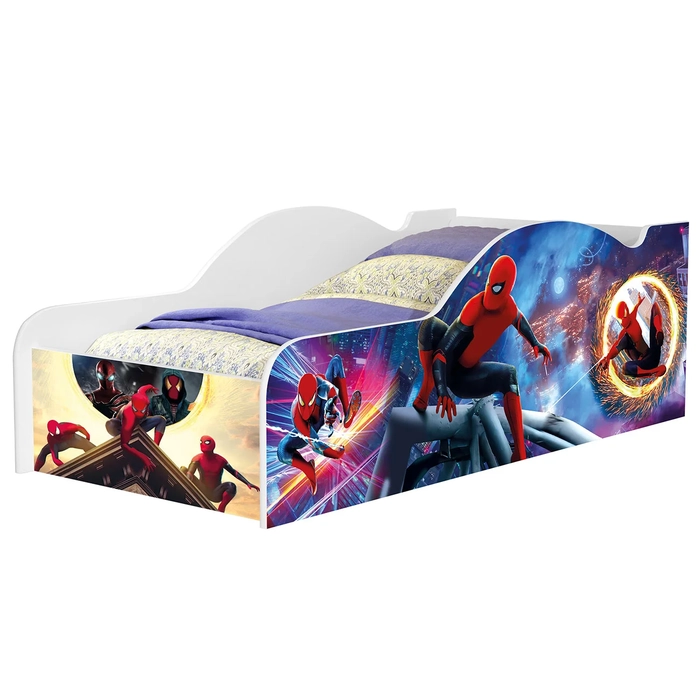 Mini Cama Infantil 148x68cm Personagens Herói Aranha Z53    - Mpozenato