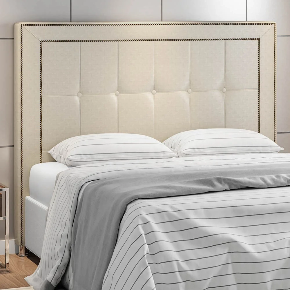 Cabeceira Cama Box Casal Queen 160cm Paolla Z37 Facto Pérola - Mpozenato