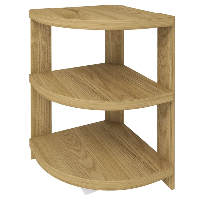 Estante Decorativa Lateral Multiuso Wind Olmo - Artany