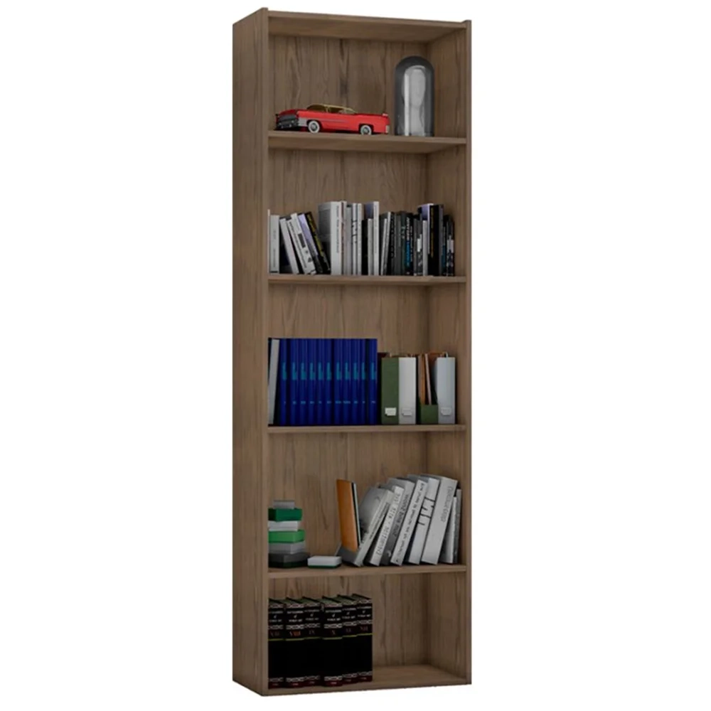 Estante Livreiro 4 Prateleiras Luiza Castanho - AJL Móveis