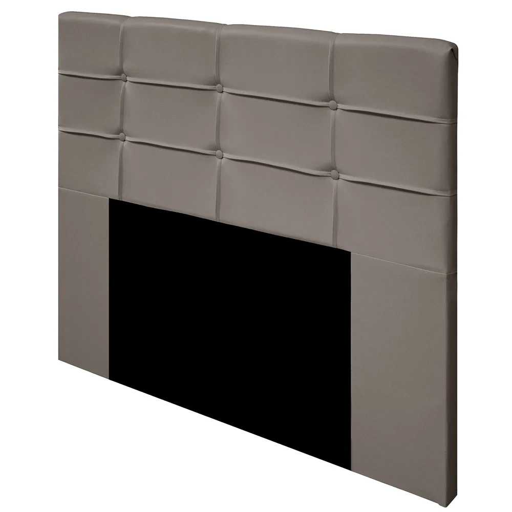 Cabeceira Cama Box Casal King 195cm Esmeralda Veludo J02 Bege - Mpozenato