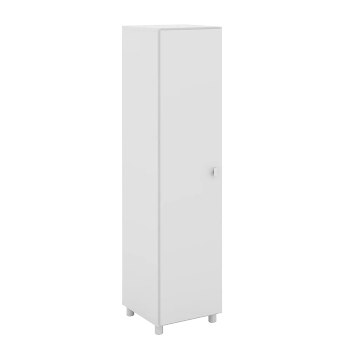 Armário Multiuso 1 Porta 2 Prateleiras AM3107 Branco - Tecno Mobili