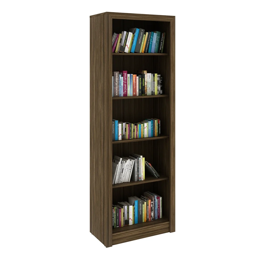 Estante Livreiro Multiuso 4 Prateleiras ME4104 Nogal - Tecno Mobili